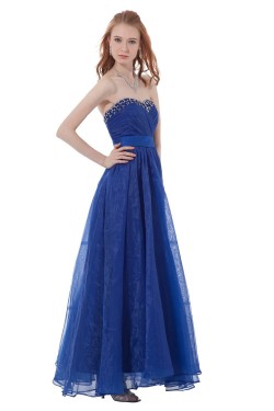 Long Beaded Sweetheart Prom Evening Formal Party Dresses ED010278