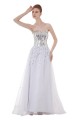 A-Line Sweetheart Beaded Long White Chiffon Prom Evening Formal Party Dresses ED010282 A-Line Sweetheart Beaded Long White Chiffon Prom Evening Formal Party Dresses ED010282
