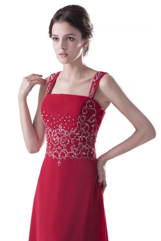A-Line Beaded Long Black Prom Evening Formal Party Dresses ED010291