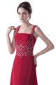 A-Line Beaded Long Black Prom Evening Formal Party Dresses ED010291