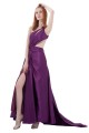 One-Shoulder Long Purple Chiffon Prom Evening Formal Party Dresses ED010293 One-Shoulder Long Purple Chiffon Prom Evening Formal Party Dresses ED010293