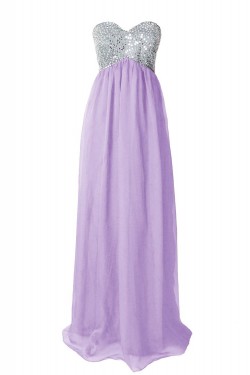 Empire Long Beaded Chiffon Prom Evening Formal Party Dresses ED010294