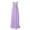 Empire Long Beaded Chiffon Prom Evening Formal Party Dresses ED010294
