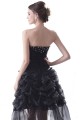 High Low Beaded Long Black Prom Evening Formal Party Dresses ED010297 High Low Beaded Long Black Prom Evening Formal Party Dresses ED010297