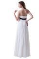 Empire Strapless Pleated Long Chiffon Prom Evening Formal Party Dresses/Maternity Evening Dresses ED010300
