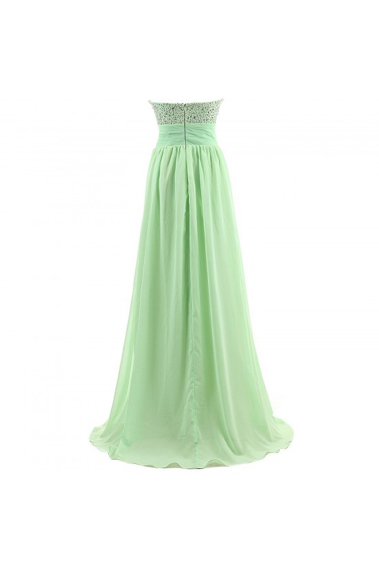 A-Line Sweetheart Beaded Long Chiffon Prom Evening Formal Party Dresses ED010302 A-Line Sweetheart Beaded Long Chiffon Prom Evening Formal Party Dresses ED010302