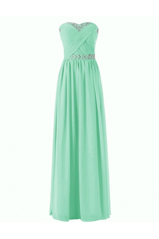 A-Line Sweetheart Beaded Long Chiffon Prom Evening Formal Party Dresses ED010306 A-Line Sweetheart Beaded Long Chiffon Prom Evening Formal Party Dresses ED010306
