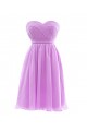 A-Line Sweetheart Short Chiffon Prom Evening Formal Party Dresses ED010311