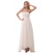A-Line Strapless Long Beaded Chiffon Prom Evening Formal Party Dresses ED010313