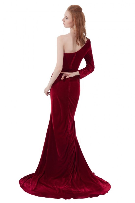 Trumpet/Mermaid One-Shoulder Long Prom Evening Formal Party Dresses ED010314 Trumpet/Mermaid One-Shoulder Long Prom Evening Formal Party Dresses ED010314