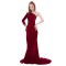 Trumpet/Mermaid One-Shoulder Long Prom Evening Formal Party Dresses ED010314