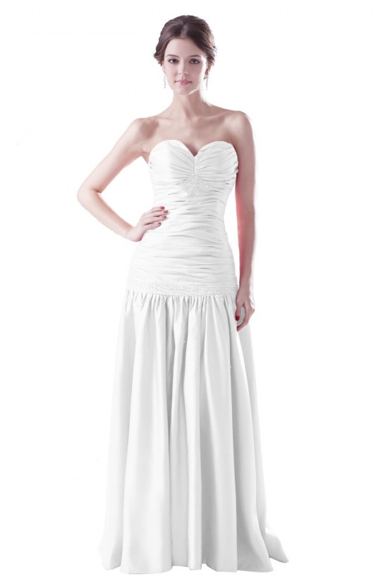 Sweetheart Beaded Long Prom Evening Formal Party Dresses ED010315