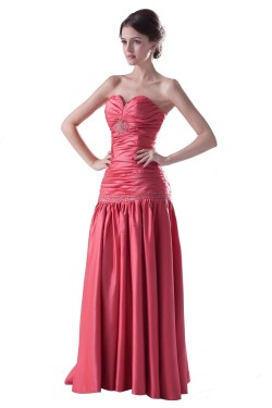 Sweetheart Beaded Long Prom Evening Formal Party Dresses ED010315