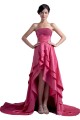 High Low Strapless Short Pink Prom Evening Formal Party Dresses ED010320 High Low Strapless Short Pink Prom Evening Formal Party Dresses ED010320