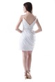 Short White Beaded Prom Evening Formal Party Dresses ED010323 Short White Beaded Prom Evening Formal Party Dresses ED010323
