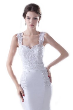 Trumpet/Mermaid Long Purple Applique Prom Evening Formal Party Dresses ED010333