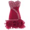 Short Sweetheart Beaded Prom Evening Formal Party Dresses ED010336