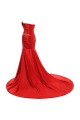 Trumpet/Mermaid Sweetheart Long Red Prom Evening Formal Party Dresses ED010337
