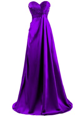 A-Line Sweetheart Long Purple Prom Evening Formal Party Dresses ED010340
