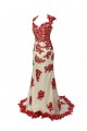 Trumpet/Mermaid Beaded Long Prom Evening Formal Party Dresses ED010360