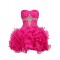 Short Pink Sweetheart Beaded Prom Evening Formal Party Dresses ED010361