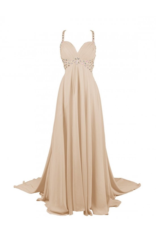 Beaded Long Yellow Chiffon Prom Evening Formal Party Dresses ED010367 Beaded Long Yellow Chiffon Prom Evening Formal Party Dresses ED010367