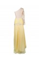 A-Line One-Shoulder Lace and Chiffon Prom Evening Formal Party Dresses ED010374