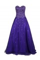 A-Line Sweetheart Beaded Long Prom Evening Formal Party Dresses ED010379
