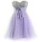 A-Line Sweetheart Beaded Short Prom Evening Formal Party Dresses ED010387