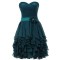 A-Line Sweetheart Short Chiffon Prom Evening Formal Party Dresses ED010389
