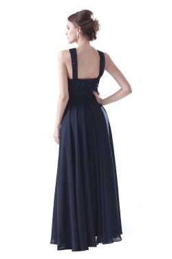 A-Line Long Chiffon and Lace Beaded Prom Evening Formal Party Dresses ED010402