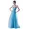 A-Line Long Blue Beaded Prom Evening Formal Party Dresses ED010403