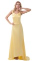 A-Line Long Yellow Prom Evening Formal Party Dresses ED010405