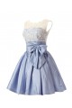 A-Line Short Applique Prom Evening Formal Party Dresses ED010414