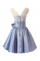A-Line Short Applique Prom Evening Formal Party Dresses ED010414