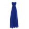 A-Line Sweetheart Blue Long Chiffon Prom Evening Formal Party Dresses ED010421