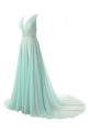 A-Line V-Neck Beaded Long Chiffon Prom Evening Formal Party Dresses ED010435 A-Line V-Neck Beaded Long Chiffon Prom Evening Formal Party Dresses ED010435