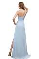 One-Shoulder Beaded Long Chiffon Prom Evening Formal Party Dresses ED010439