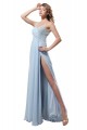 One-Shoulder Beaded Long Chiffon Prom Evening Formal Party Dresses ED010439