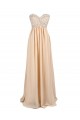 A-Line Sweetheart Beaded Long Chiffon Prom Evening Formal Party Dresses ED010445