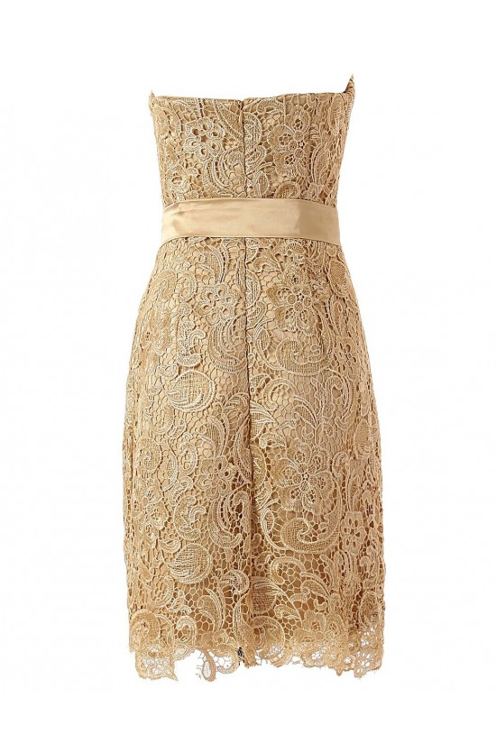 Strapless Short Prom Evening Formal Party Dresses ED010446