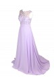 A-Line Beaded Long Chiffon Prom Evening Formal Party Dresses ED010450