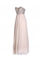 A-Line Sweetheart Beaded Long Chiffon Prom Evening Formal Party Dresses ED010451