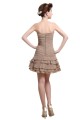 A-Line Strapless Short Beaded Chiffon Prom Evening Formal Party Dresses ED010456 A-Line Strapless Short Beaded Chiffon Prom Evening Formal Party Dresses ED010456