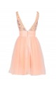 A-Line Beaded Short Prom Evening Formal Party Dresses ED010470