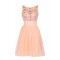 A-Line Beaded Short Prom Evening Formal Party Dresses ED010470