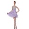 A-Line Beaded Short Chiffon Prom Evening Formal Party Dresses ED010478