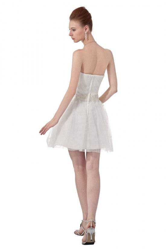 A-Line Strapless Short Blue Prom Evening Formal Party Dresses ED010487 A-Line Strapless Short Blue Prom Evening Formal Party Dresses ED010487