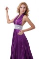 A-Line Halter Long Purple Pleated Prom Evening Formal Party Dresses ED010488 A-Line Halter Long Purple Pleated Prom Evening Formal Party Dresses ED010488