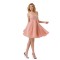 A-Line Sweetheart Beaded Short Chiffon Prom Evening Formal Party Dresses ED010491
